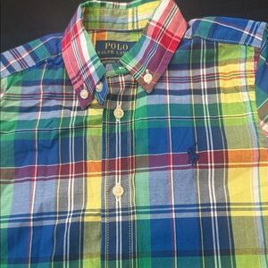 Polo by Ralph Lauren Vibrant Plaid Men's Shirt